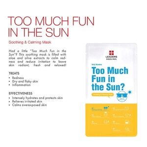 4/$20 Korea Leaders Daily Wonders Too Much Fun in the Sun? Mask